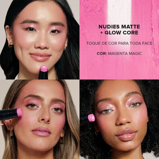 NUDIES MATTE & GLOW CORE NUDIES MATTE + GLOW CORE COLOR - MAGENTA MAGIC